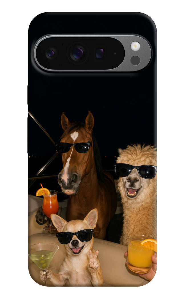 Party Squad Google Pixel 9 Pro Hard Case Back Cover by Casekaro