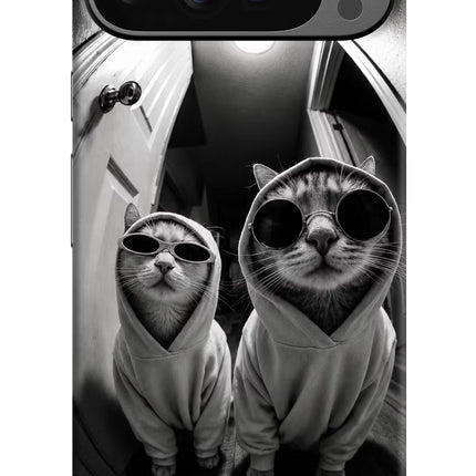 Hood Cats Google Pixel 9 Pro Hard Case Back Cover by Casekaro