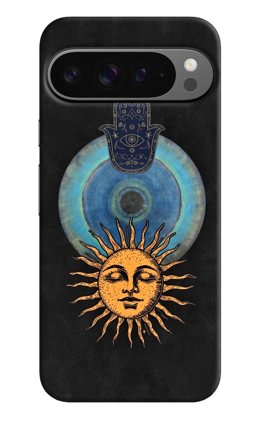 Divine Sun Google Pixel 9 Pro Back Cover, Hard case