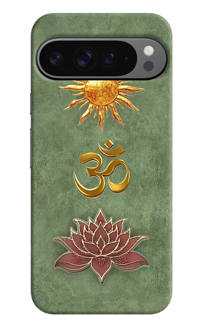 Om & Lotus Google Pixel 9 Pro Back Cover
