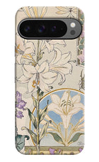White Lily Google Pixel 9 Pro Hard Case Back Cover by Casekaro