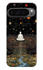 Space Monk Google Pixel 9 Pro Hard Case Back Cover by Casekaro
