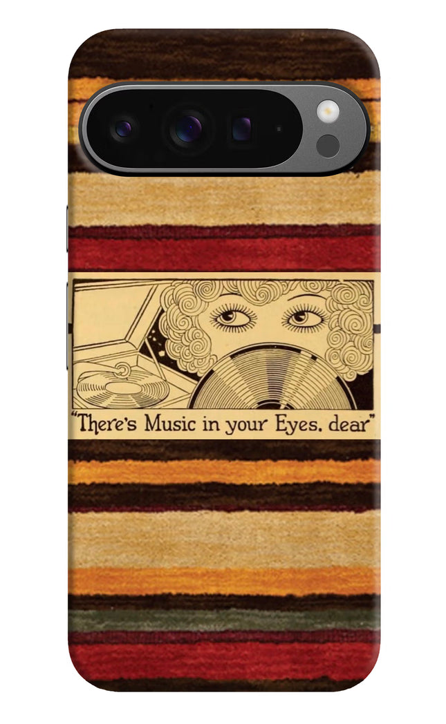 Vinyl Stripes Google Pixel 9 Pro Hard Case Back Cover by Casekaro