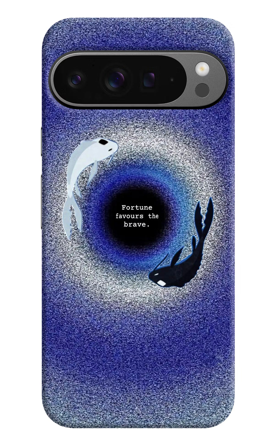 Dark Koi Google Pixel 9 Pro Back Cover, Hard case