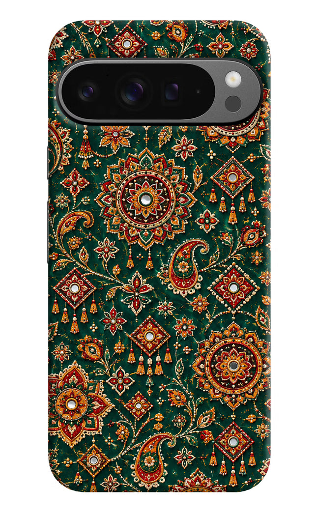 Green Pataka Google Pixel 9 Pro Hard Case Back Cover by Casekaro