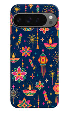 Festive Pop Google Pixel 9 Pro Hard Case Back Cover by Casekaro