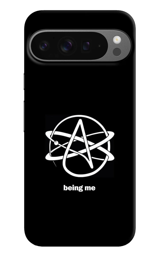 Atheist Symbol Google Pixel 9 Pro Hard Case Back Cover by Casekaro