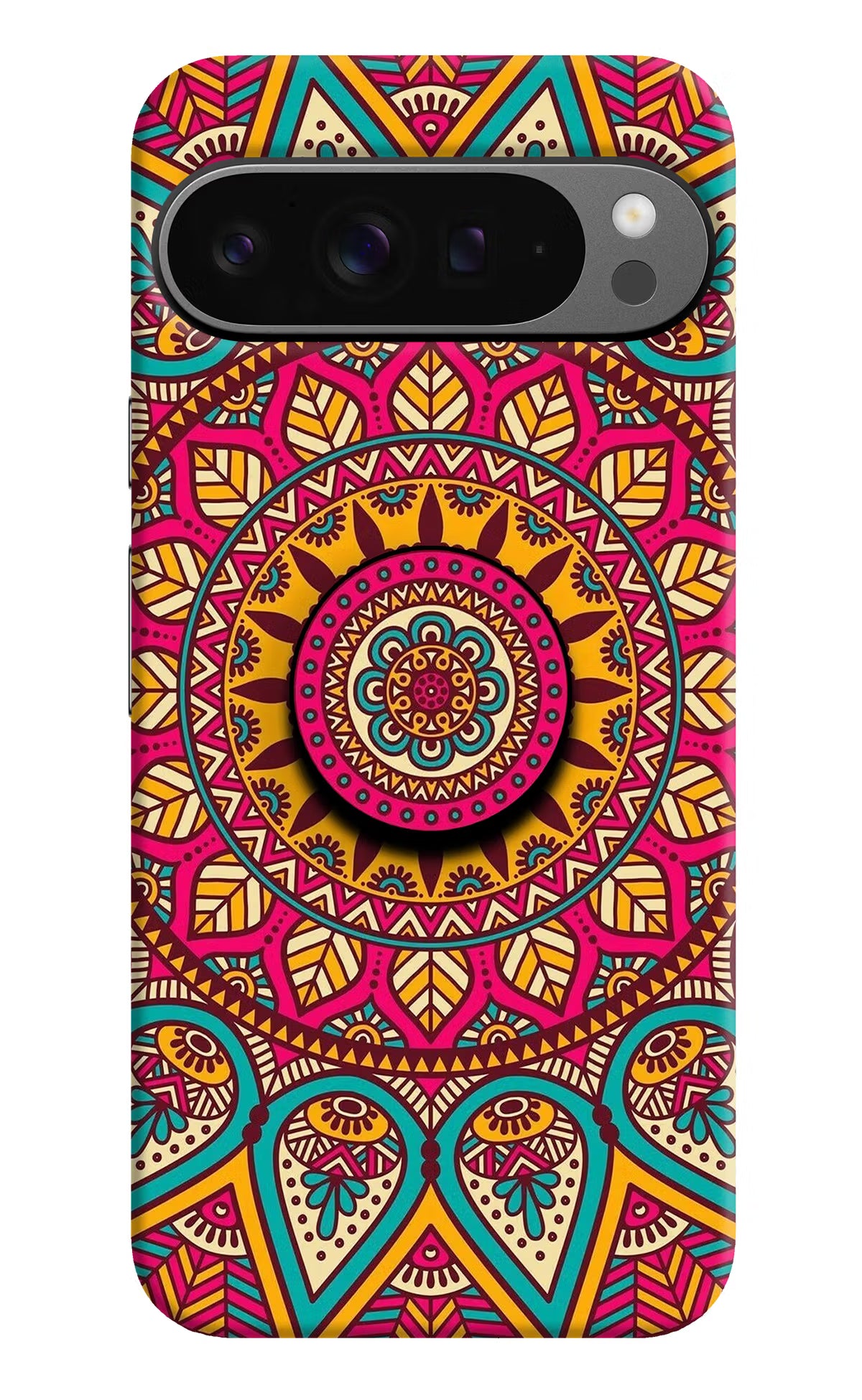 Mandala Google Pixel 9 Pro Pop Case by Casekaro