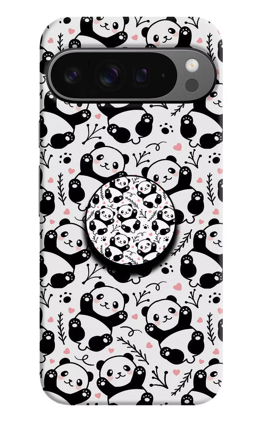 Cute Panda Google Pixel 9 Pro Pop Case by Casekaro