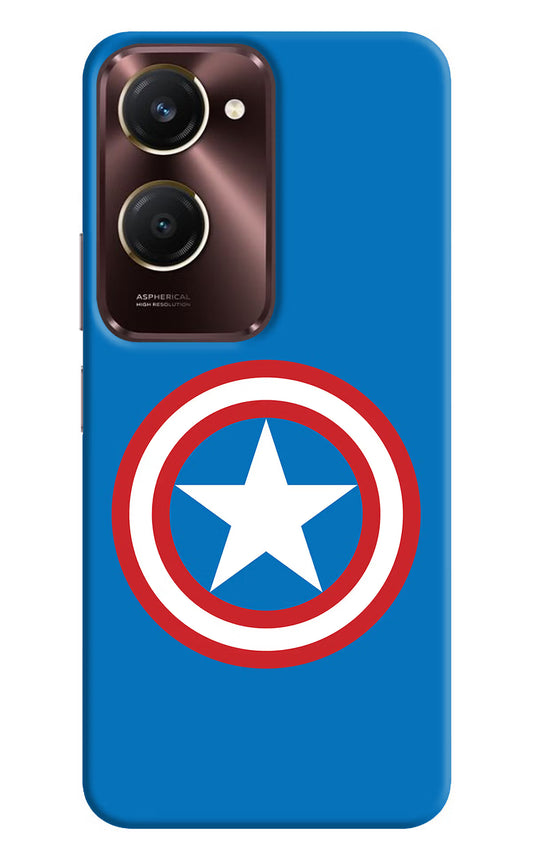 Captain America Logo iQOO Z9 Lite 5G Back Cover