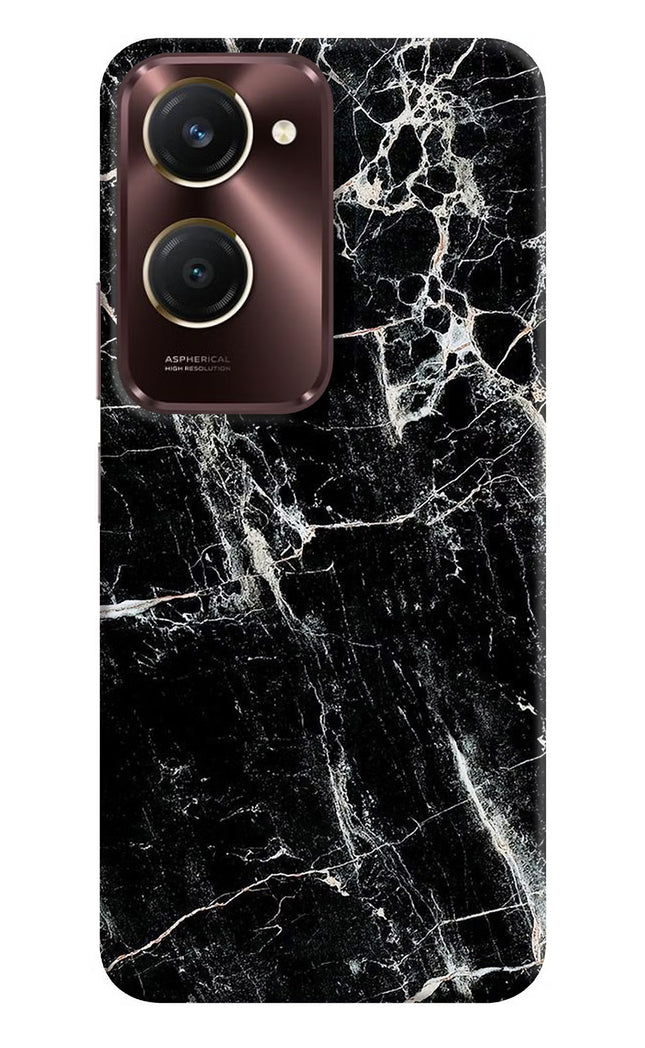 Black Marble Texture iQOO Z9 Lite 5G Back Cover
