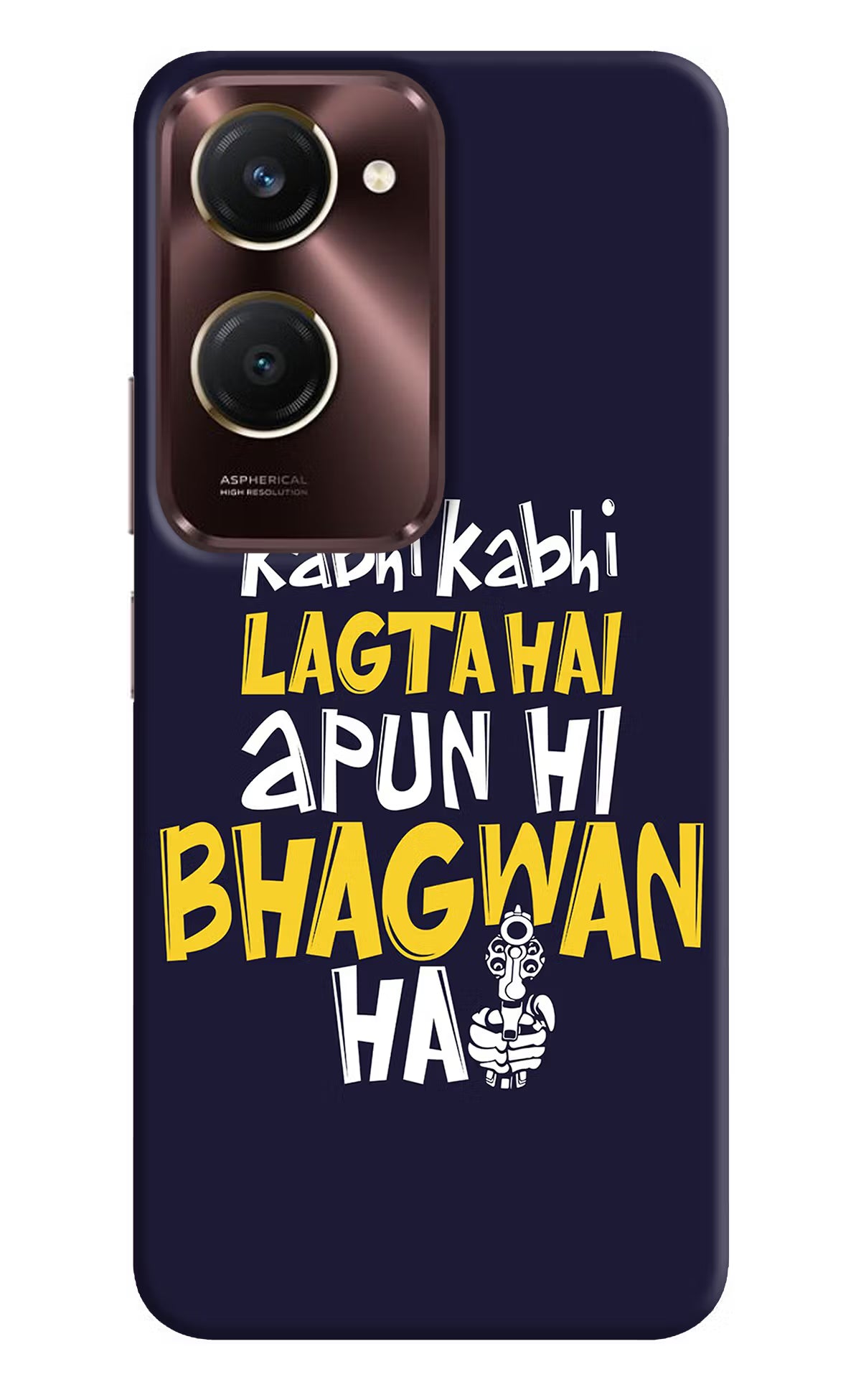 Kabhi Kabhi Lagta Hai Apun Hi Bhagwan Hai iQOO Z9 Lite 5G Back Cover