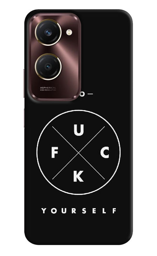 Go Fuck Yourself iQOO Z9 Lite 5G Back Cover