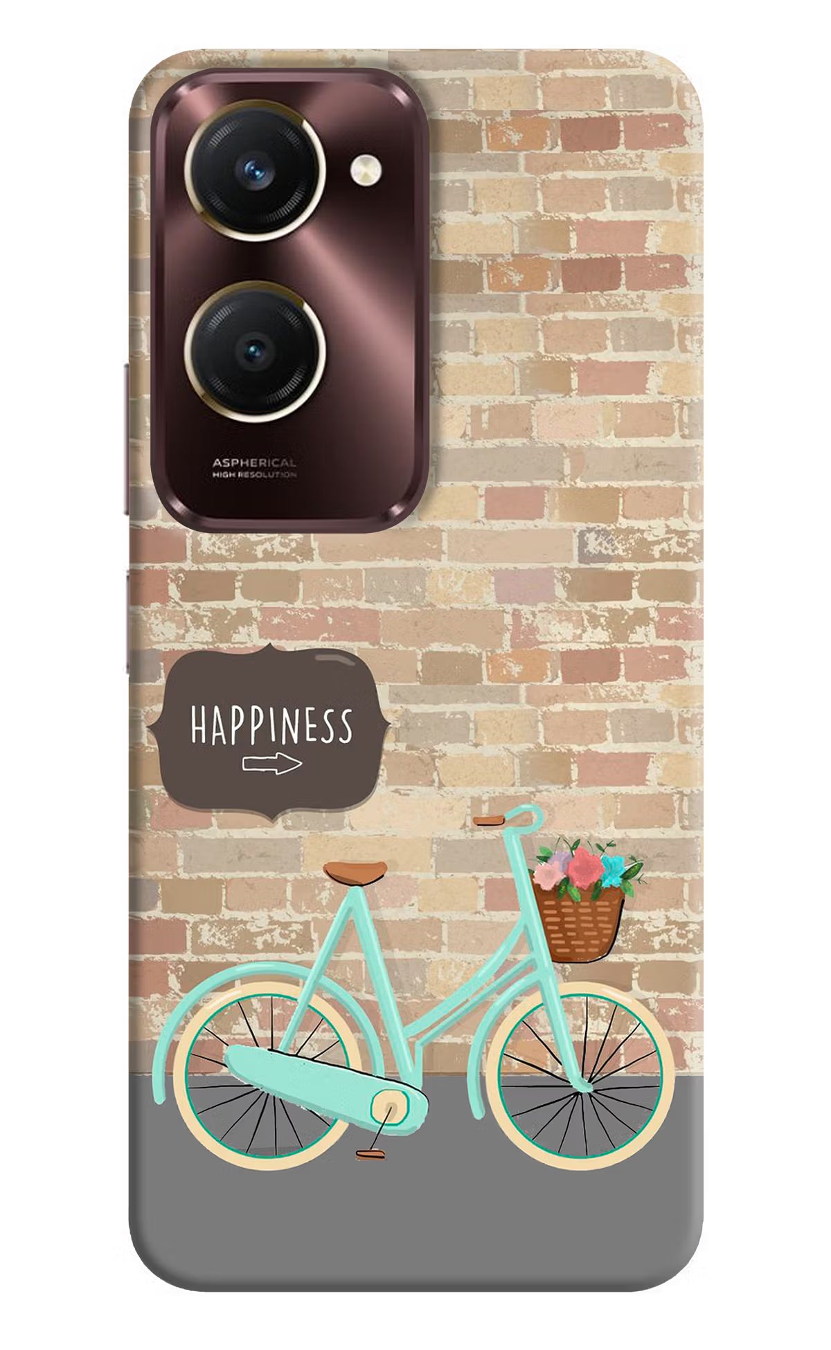 Happiness Artwork iQOO Z9 Lite 5G Back Cover