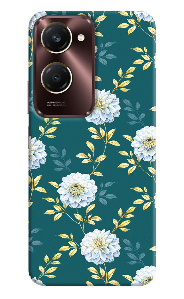 Flowers iQOO Z9 Lite 5G Back Cover