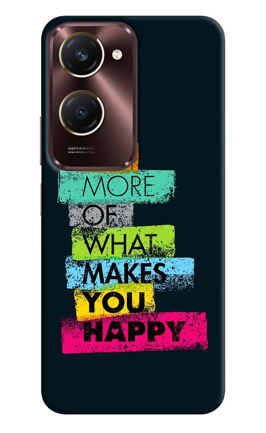 Do More Of What Makes You Happy iQOO Z9 Lite 5G Back Cover