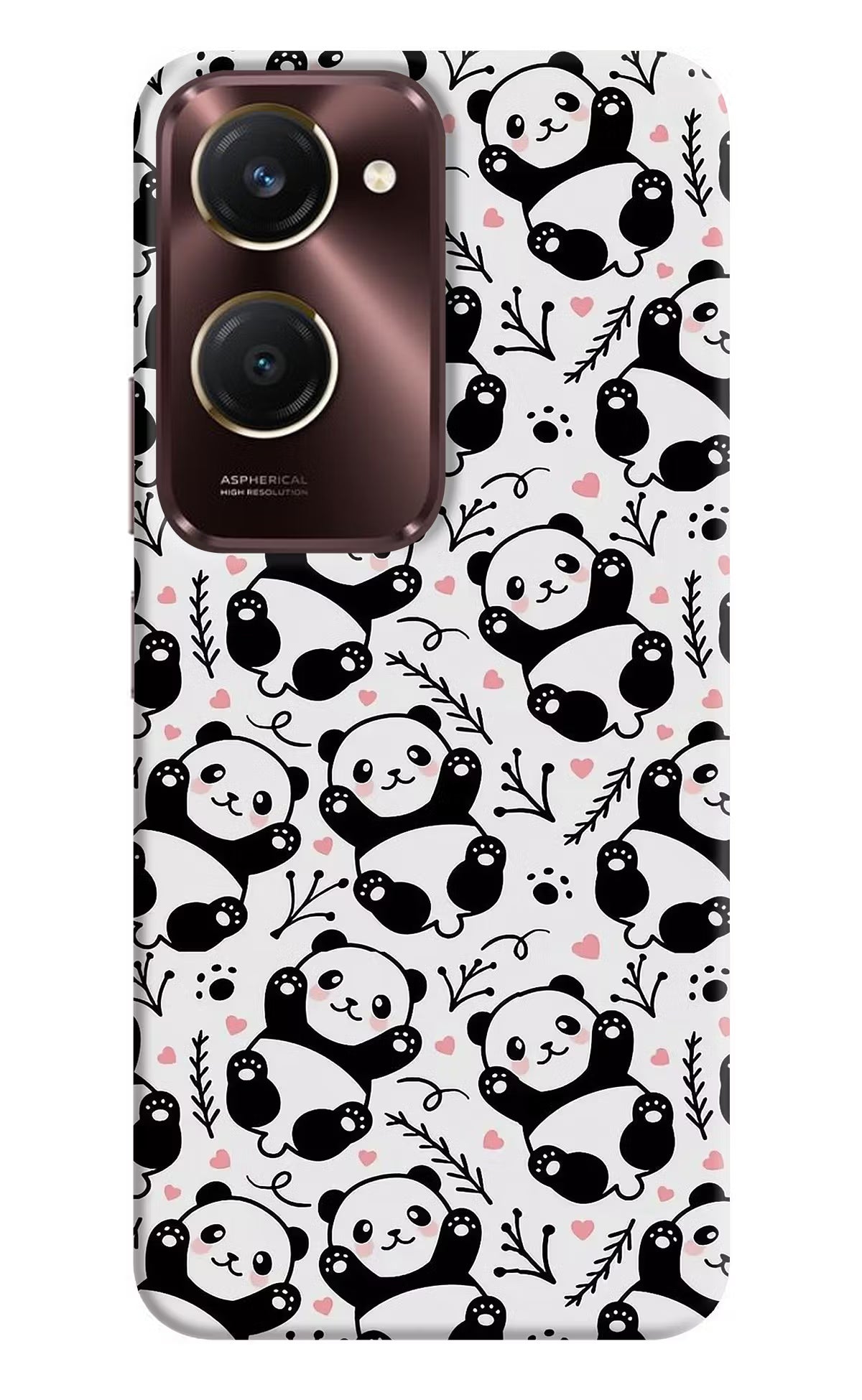 Cute Panda iQOO Z9 Lite 5G Back Cover