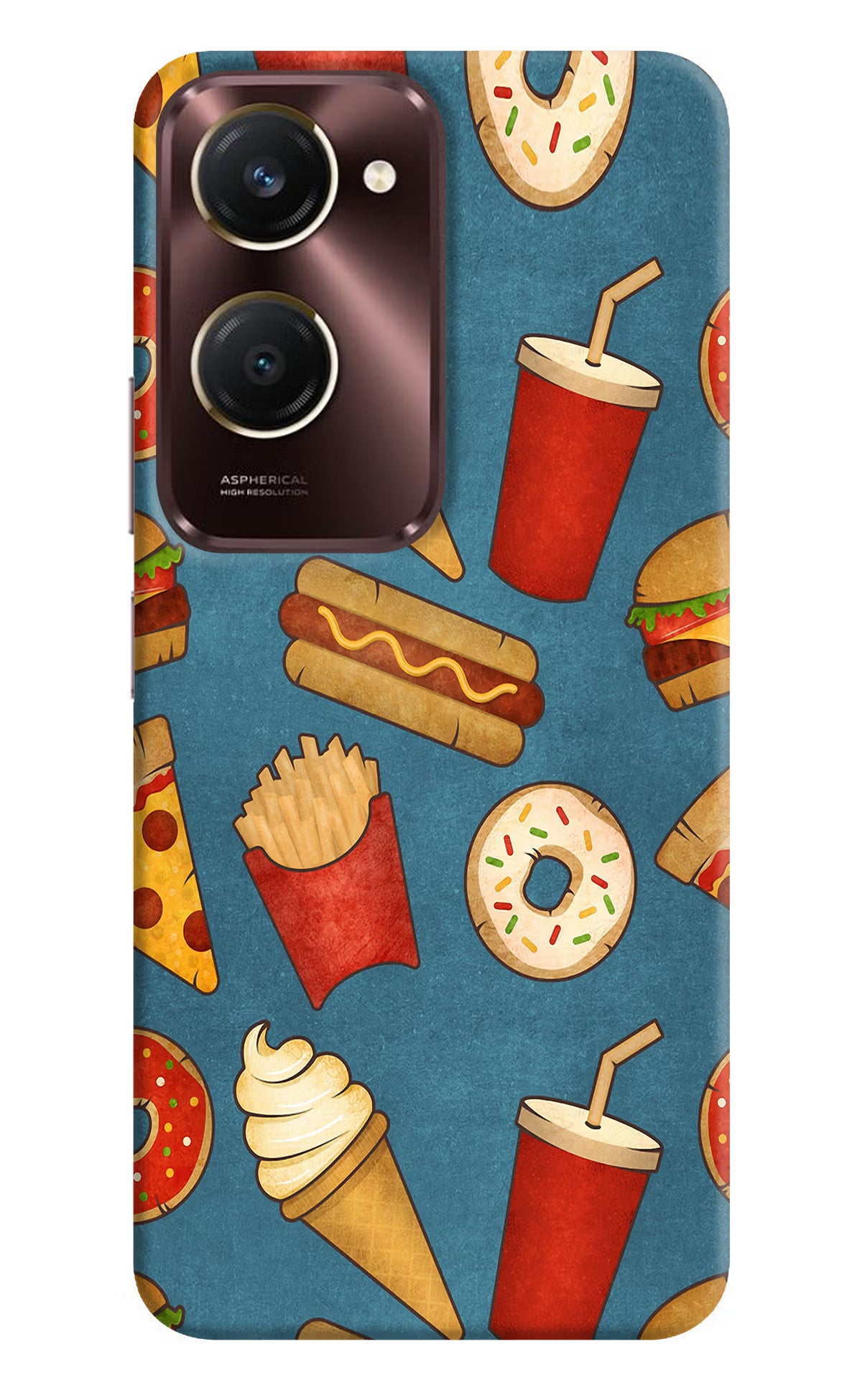 Foodie iQOO Z9 Lite 5G Back Cover