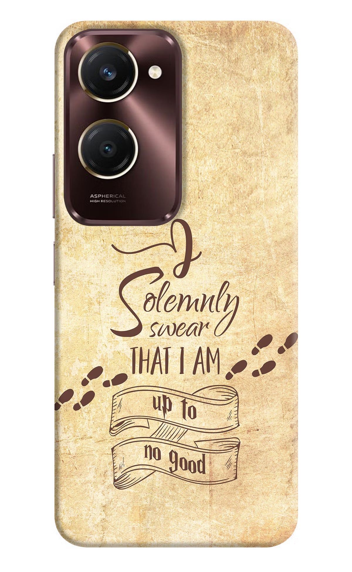 I Solemnly swear that i up to no good iQOO Z9 Lite 5G Back Cover