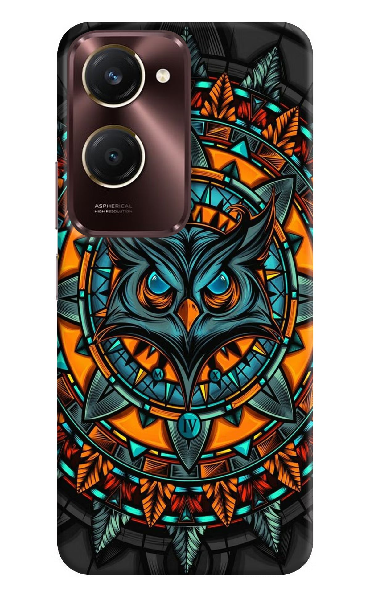 Angry Owl Art iQOO Z9 Lite 5G Back Cover