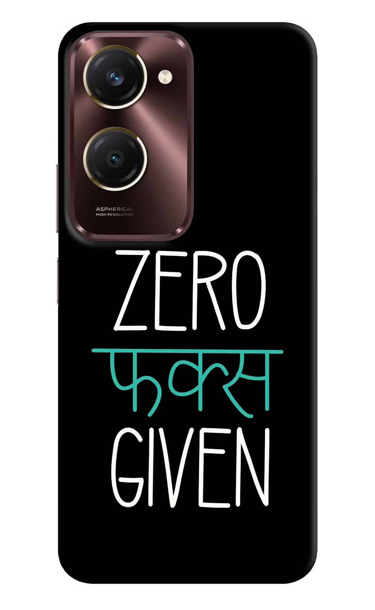 Zero Fucks Given iQOO Z9 Lite 5G Back Cover