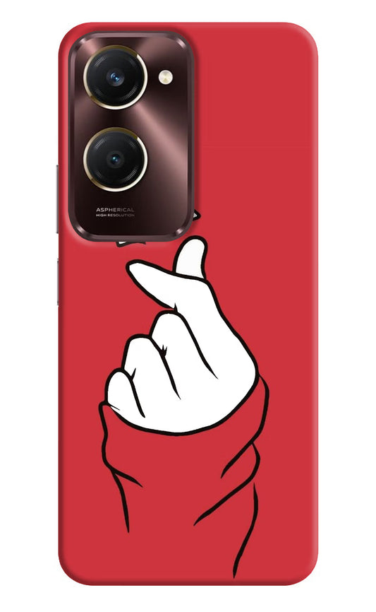 Korean Love Sign iQOO Z9 Lite 5G Back Cover