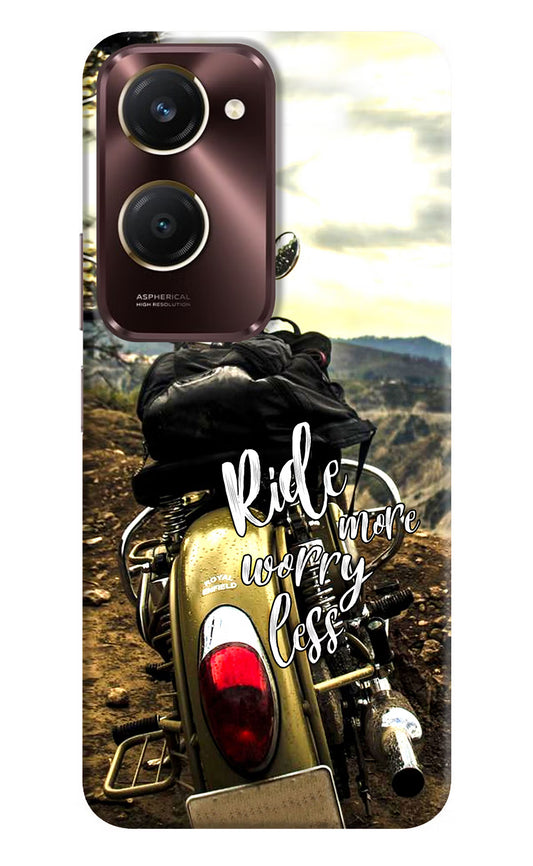 Ride More Worry Less iQOO Z9 Lite 5G Back Cover