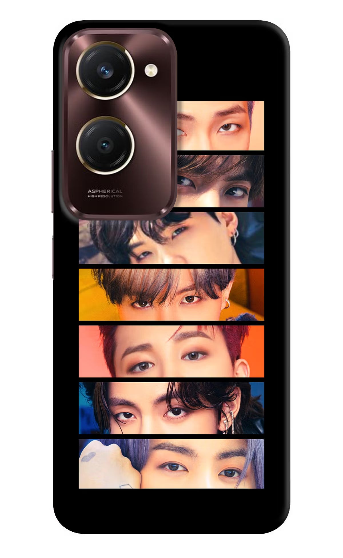 BTS Eyes iQOO Z9 Lite 5G Back Cover