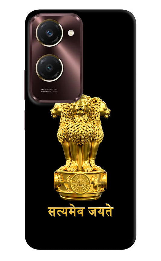 Satyamev Jayate Golden iQOO Z9 Lite 5G Back Cover