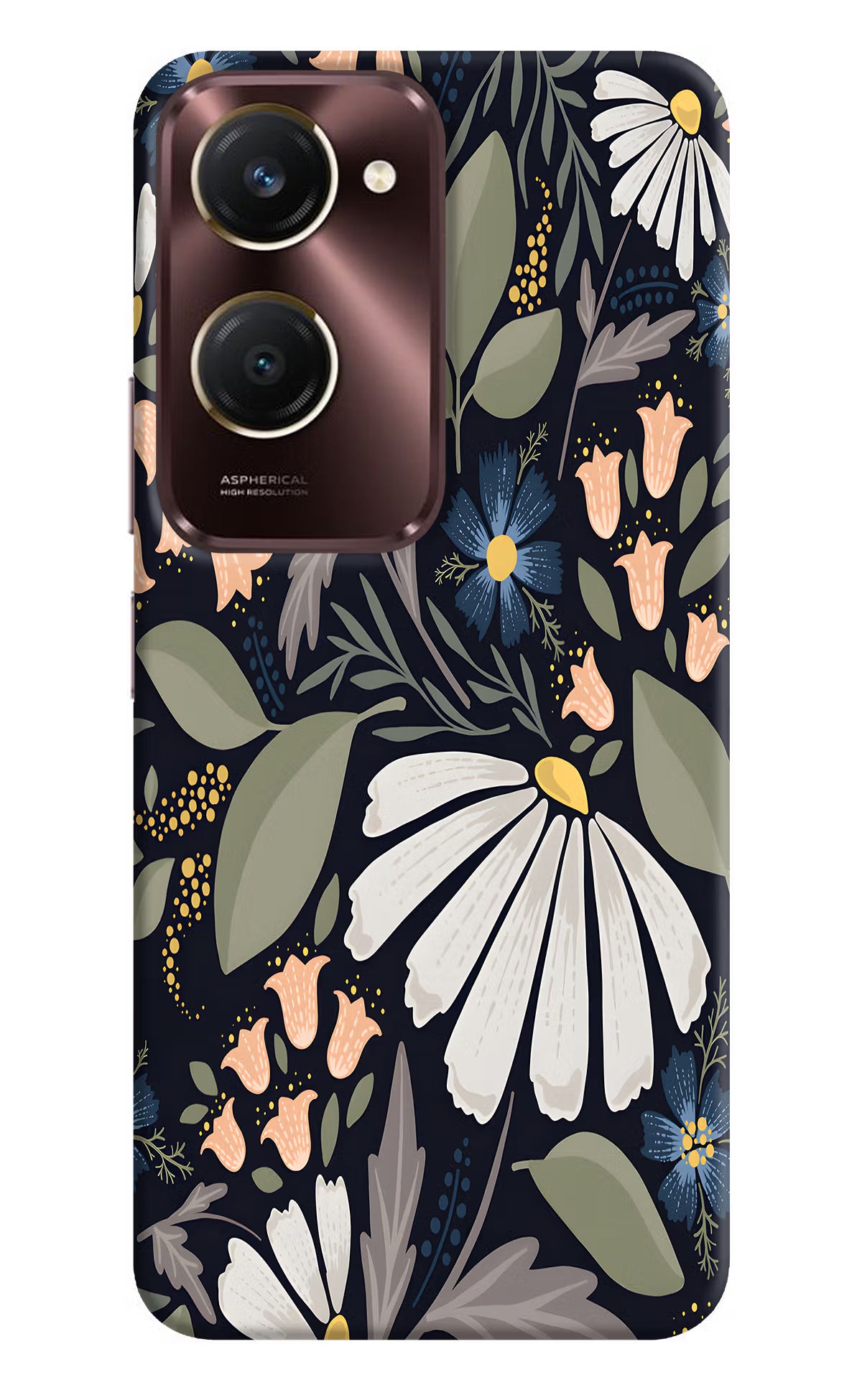 Flowers Art iQOO Z9 Lite 5G Back Cover