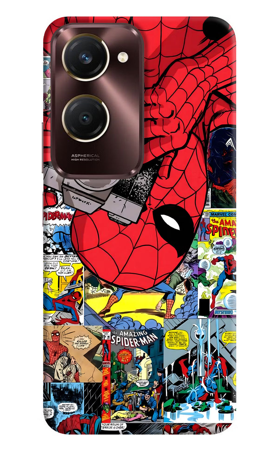 Spider Man iQOO Z9 Lite 5G Back Cover, Hard case