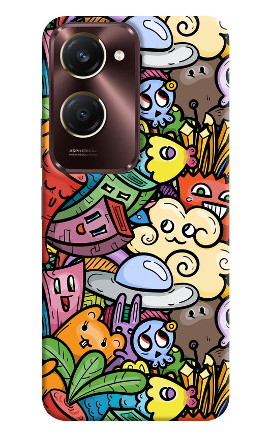 Veggie Doodle iQOO Z9 Lite 5G Back Cover