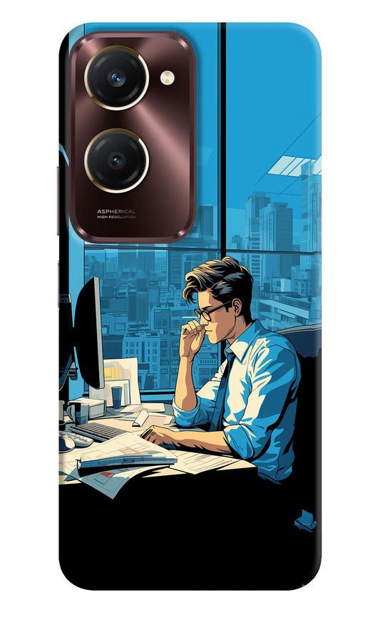 Focused Hustler (AI Generated) iQOO Z9 Lite 5G Back Cover