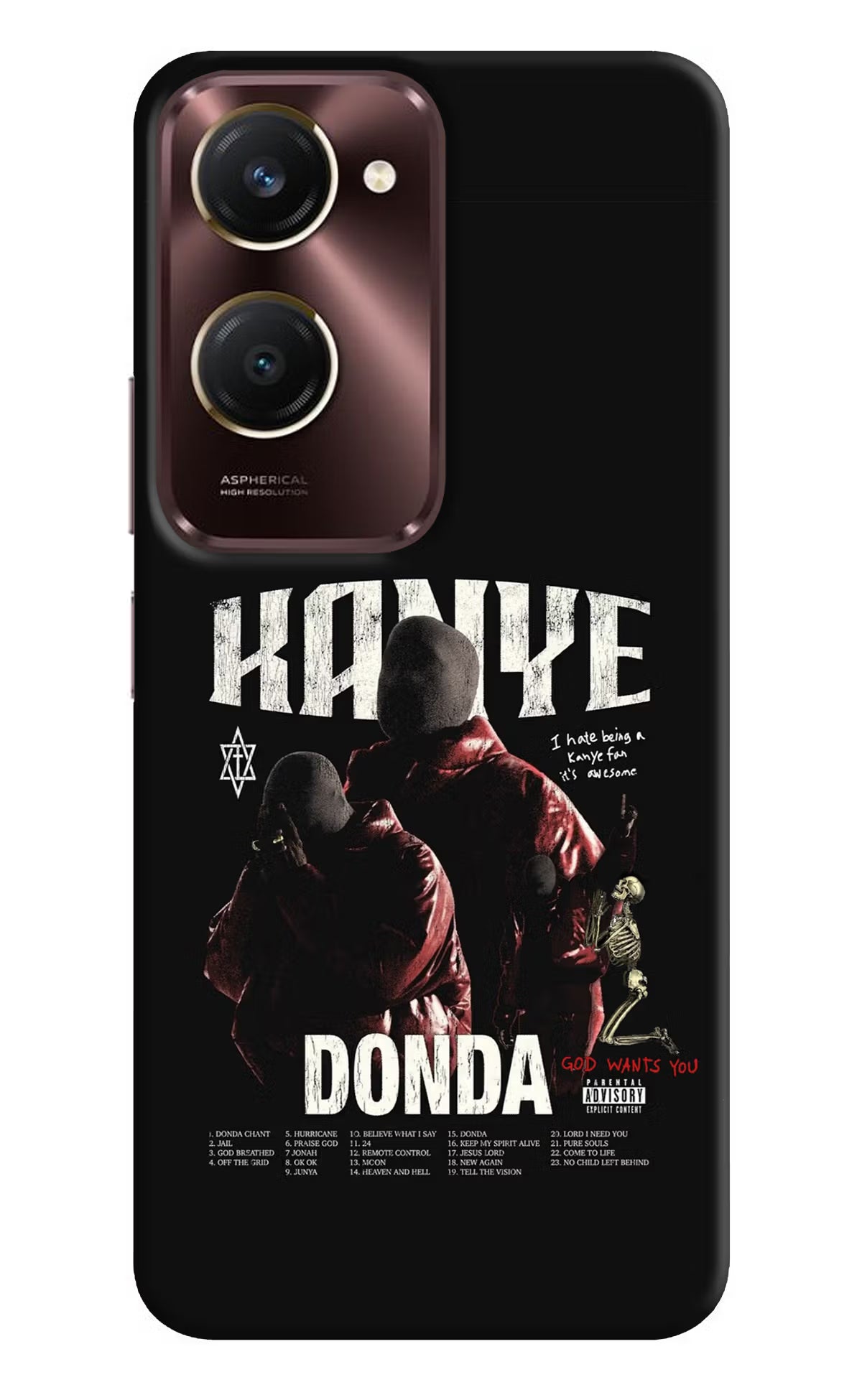 Donda Kanye West iQOO Z9 Lite 5G Back Cover