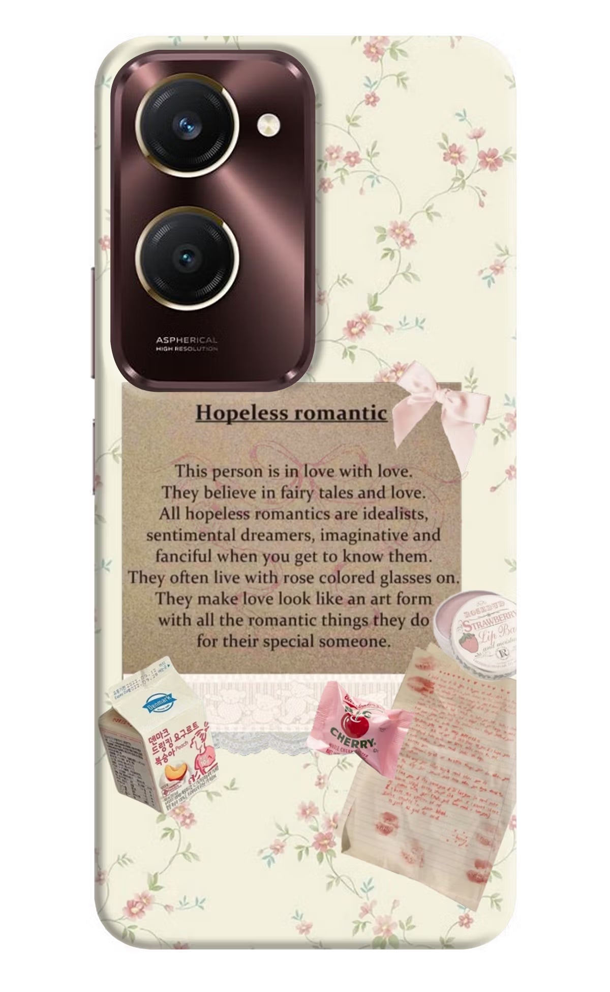 Hopeless Romantic iQOO Z9 Lite 5G Back Cover