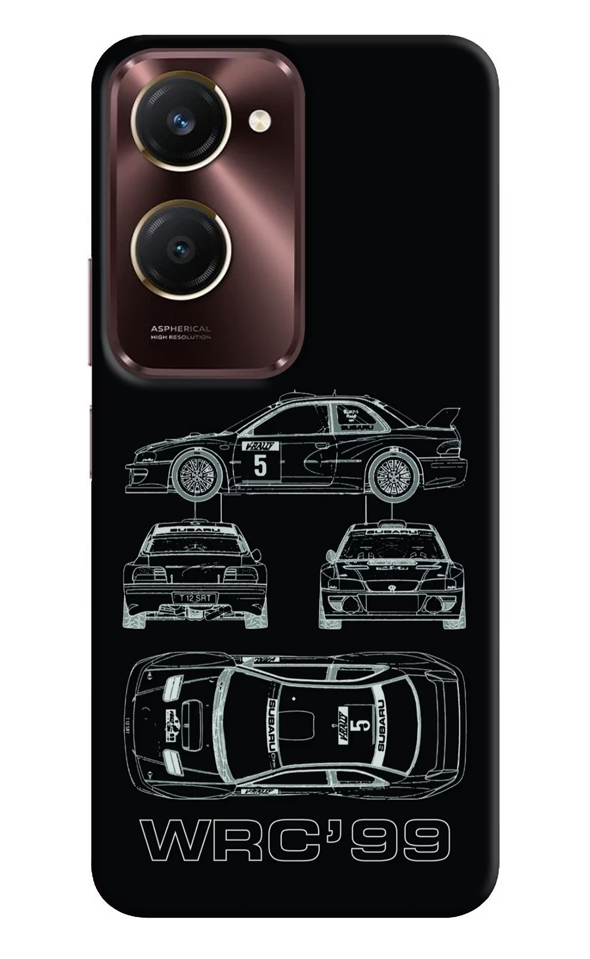 WRC'99 iQOO Z9 Lite 5G Back Cover