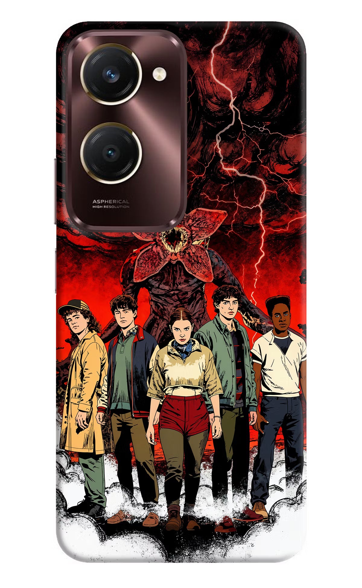 Ordinary Things Characters iQOO Z9 Lite 5G Hard Case Back Cover by Casekaro