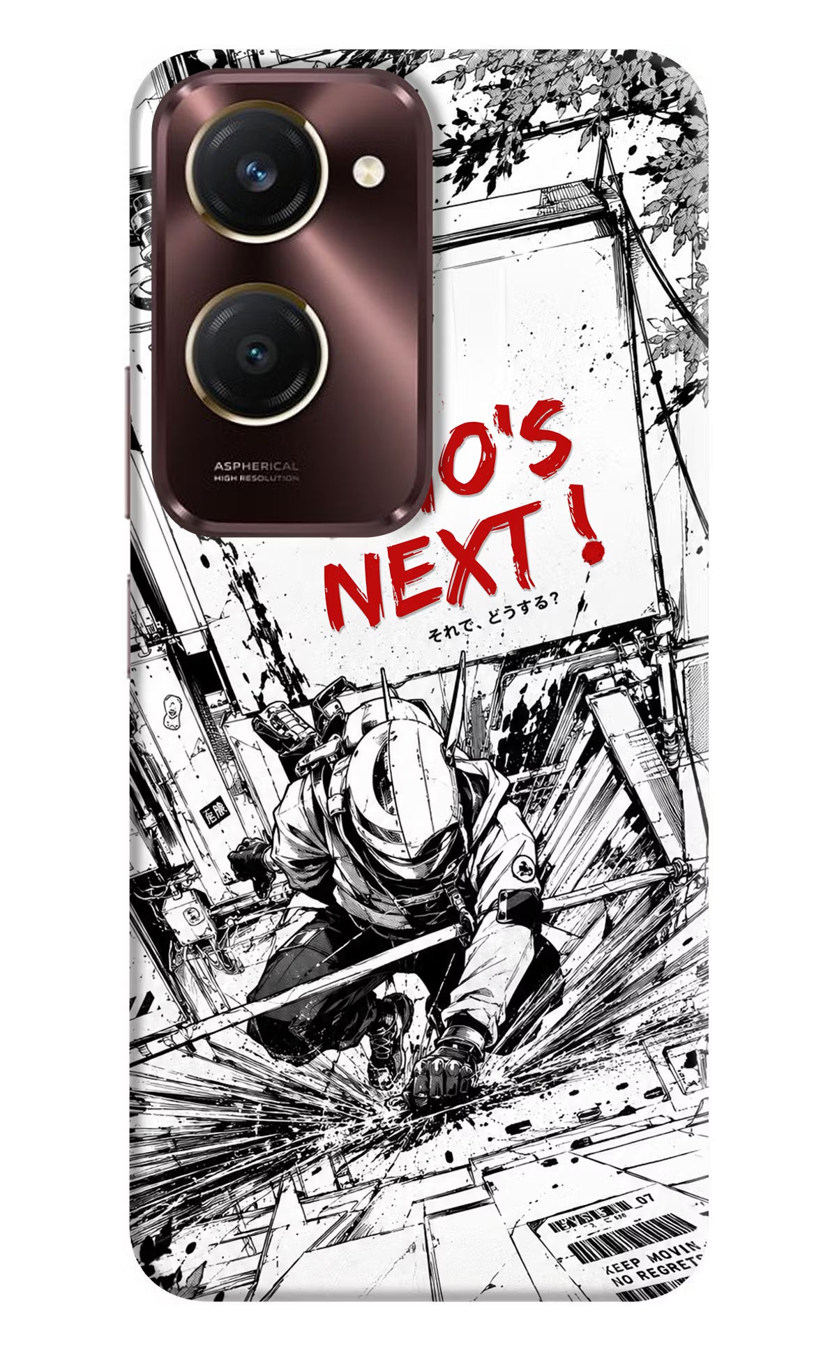 Who's Next iQOO Z9 Lite 5G Hard Case Back Cover by Casekaro
