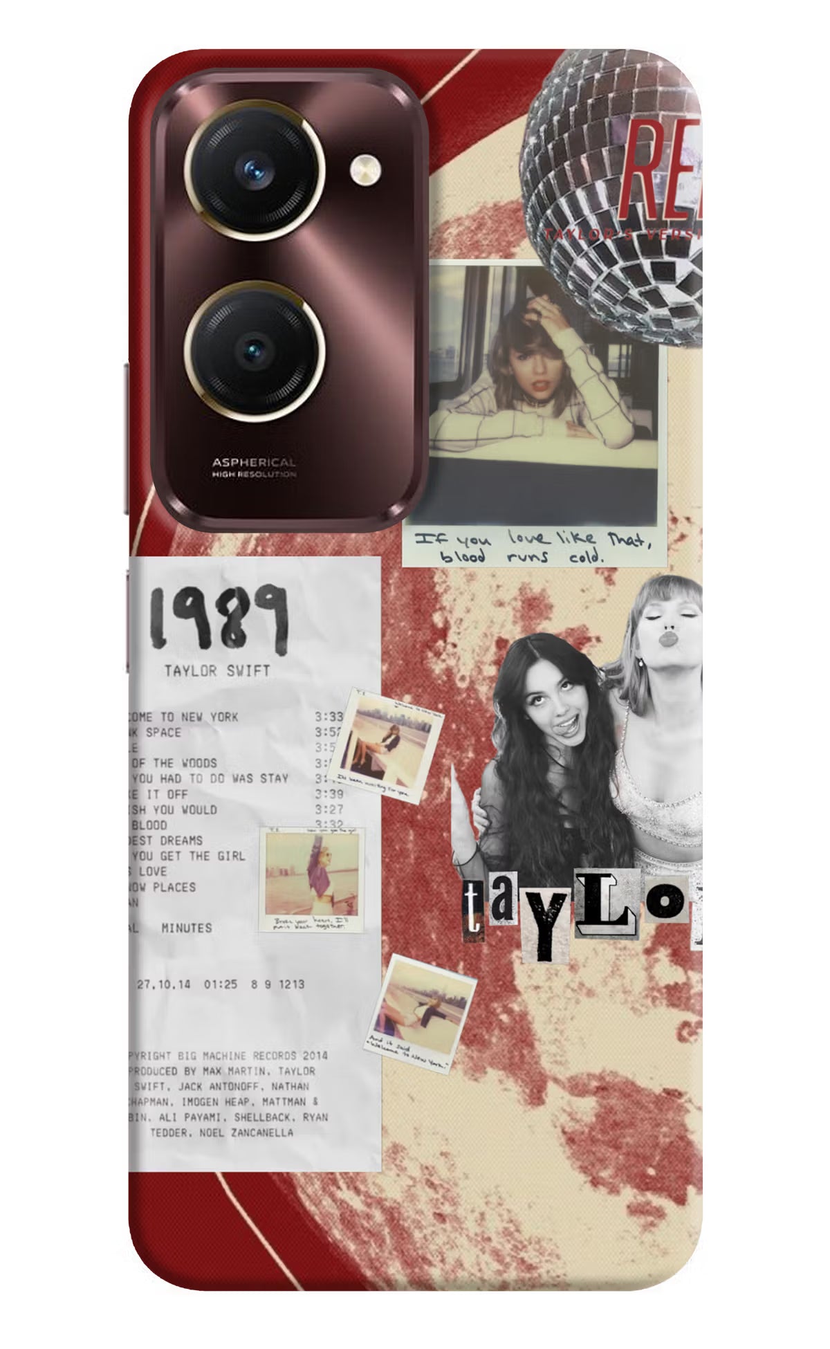 Taylor Swift iQOO Z9 Lite 5G Back Cover