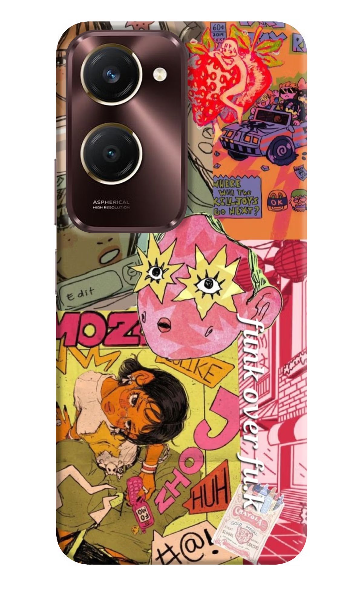 Funkover iQOO Z9 Lite 5G Back Cover