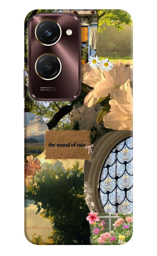 Rain iQOO Z9 Lite 5G Hard Case Back Cover by Casekaro