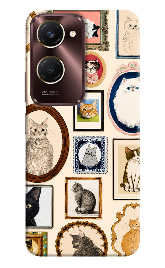 Mirror Cats iQOO Z9 Lite 5G Hard Case Back Cover by Casekaro