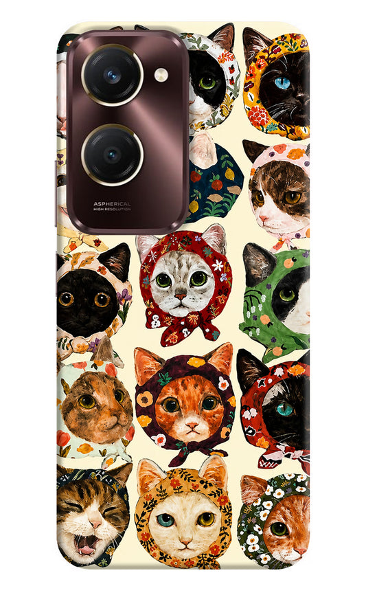 Cool Cat iQOO Z9 Lite 5G Hard Case Back Cover by Casekaro