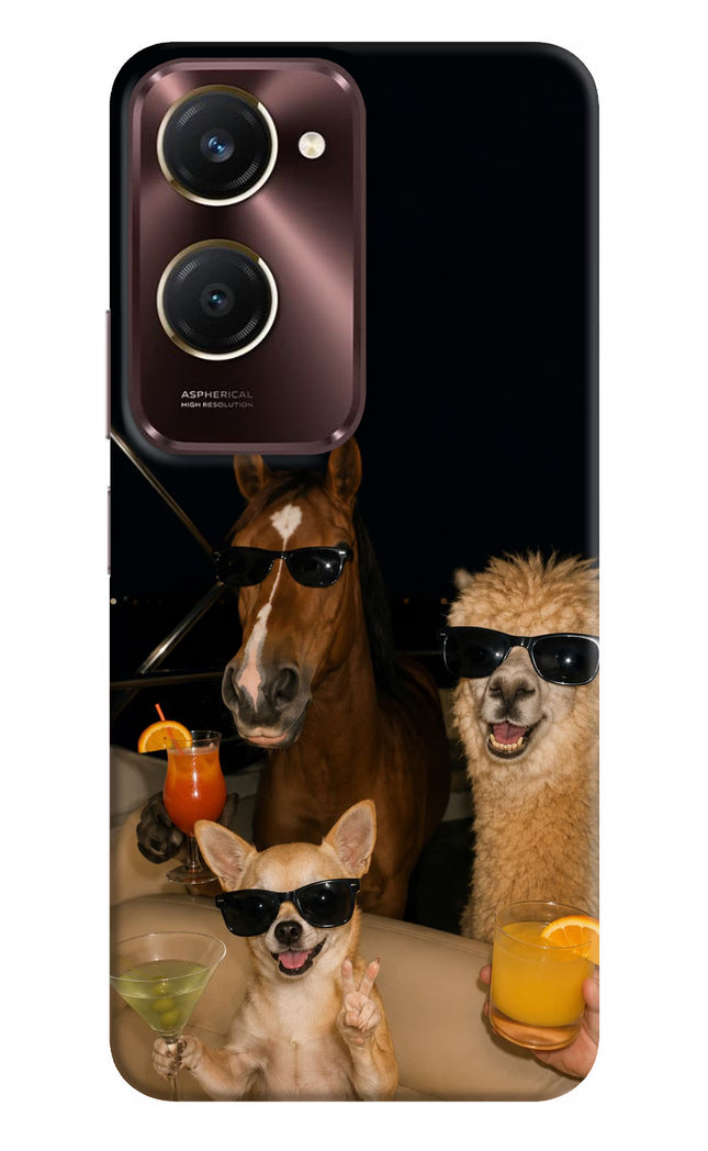 Party Squad iQOO Z9 Lite 5G Hard Case Back Cover by Casekaro