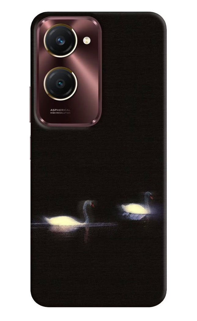 Silent Swans iQOO Z9 Lite 5G Hard Case Back Cover by Casekaro