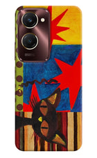 Pop Cat iQOO Z9 Lite 5G Hard Case Back Cover by Casekaro
