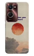 Pixel Sun iQOO Z9 Lite 5G Hard Case Back Cover by Casekaro