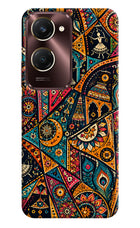 Folk Print iQOO Z9 Lite 5G Hard Case Back Cover by Casekaro