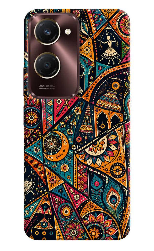 Folk Print iQOO Z9 Lite 5G Hard Case Back Cover by Casekaro