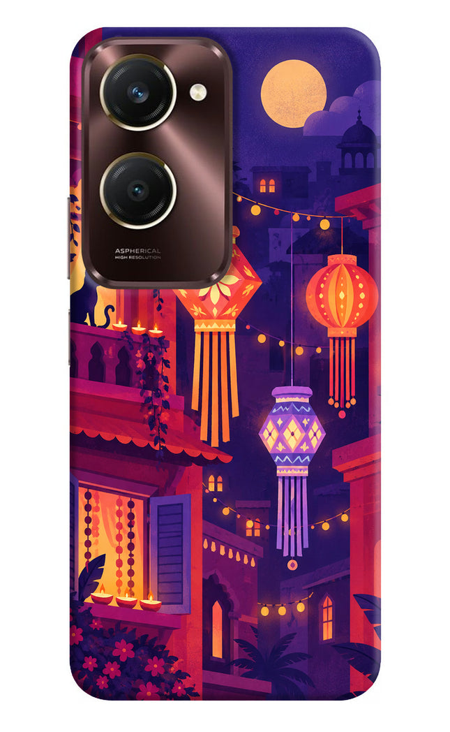 Lantern Lane iQOO Z9 Lite 5G Hard Case Back Cover by Casekaro